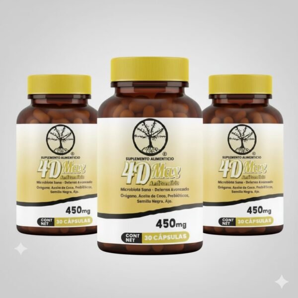 (3) 4D MAX ANTI CANDIDA